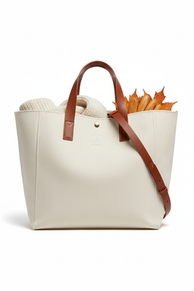 Sac Cabas en Toile – Anses Cuir