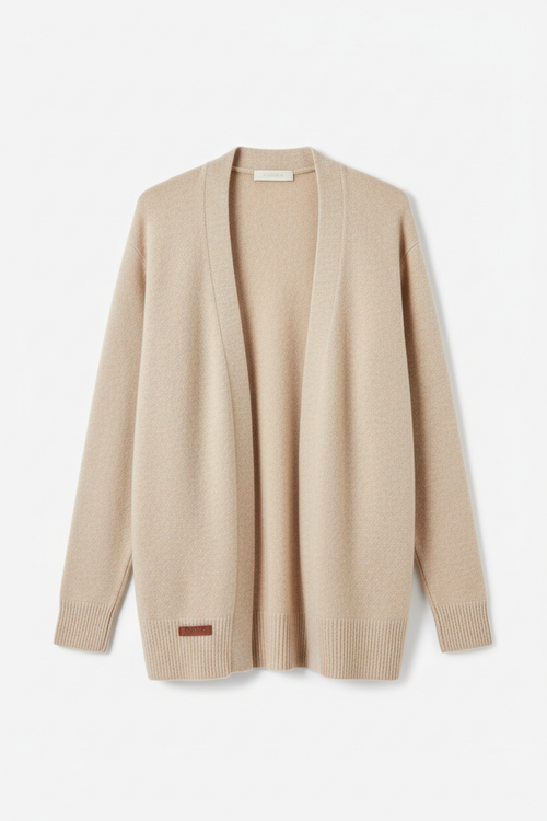 Cardigan fin unisexe mi-saison automne